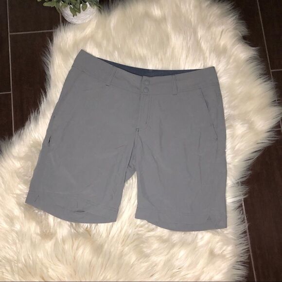 Exofficio grey hiking shorts sz 4 - Picture 1 of 6